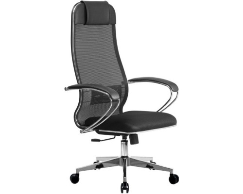 [Офисные кресла] МЕТТА-15(MPRU)/подл.131/осн.003 (Черный)