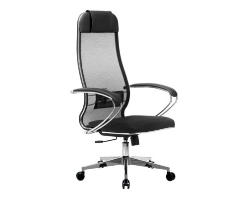 [Офисные кресла] МЕТТА-16(MPRU)/подл.131/осн.003 (Черный)