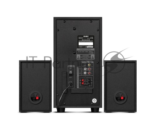 Акустическая система   SVEN AC MS-2055, черный (55Вт, FM-тюнер, USB/SD, дисплей, ПДУ, Bluetooth)