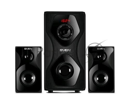 Акустическая система   SVEN AC MS-2055, черный (55Вт, FM-тюнер, USB/SD, дисплей, ПДУ, Bluetooth)