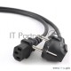 Кабель питания Cablexpert PC-186-1-3M, 3м, Schuko- C13, 3x1кв.мм, черный, с заземлением, пакет