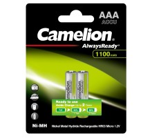 Camelion  AAA-1100mAh Ni-Mh BL-2 (NH-AAA1100BP2/NH-AAA1100ARBP2, аккумулятор,1.2В) (2 шт. в уп-ке)