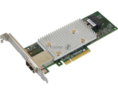 Контроллер Microsemi Adaptec SmartRAID 3154-8i8e Single,8 internal port, 8 external ports, PCIe Gen3 ,x8,1 GB DDR4,RAID 0/1/10,RAID 5/6/50/60,FlexConfig,maxCache 4.0