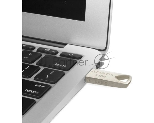Флеш диск 32GB USB Drive ADATA USB 2.0 UV210 золотой мет. AUV210-32G-RGD