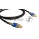 Кабель  Kramer C-HM/HM/PRO-3 Кабель HDMI-HDMI  (Вилка - Вилка), 0,9 м