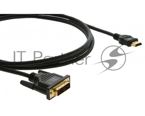 Кабель   Kramer C-HM/DM-3 HDMI-DVI (Вилка - Вилка), 0,9 м