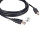 Кабель Kramer C-USB/AB-6  USB-A 2.0 вилка- USB-B вилка, 1,8 м
