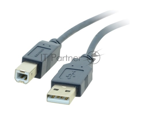 Кабель Kramer C-USB/AB-6  USB-A 2.0 вилка- USB-B вилка, 1,8 м