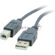 Кабель Kramer C-USB/AB-6  USB-A 2.0 вилка- USB-B вилка, 1,8 м