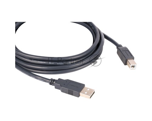 Кабель Kramer C-USB/AB-6  USB-A 2.0 вилка- USB-B вилка, 1,8 м