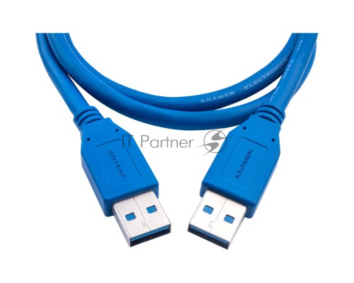 Кабель Kramer C-USB3/AA-3 USB-A 3.0 вилка-вилка, 0,9 м