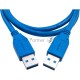 Кабель Kramer C-USB3/AA-3 USB-A 3.0 вилка-вилка, 0,9 м