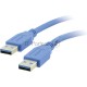 Кабель Kramer C-USB3/AA-3 USB-A 3.0 вилка-вилка, 0,9 м