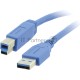 Кабель Kramer C-USB3/AB-3  USB-A 3.0 вилка- USB-B вилка, 0,9 м