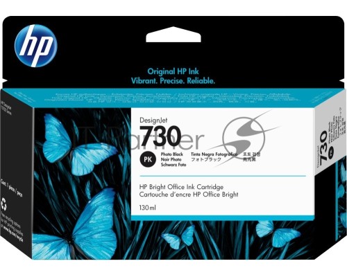 Картридж HP 730 черный фото для HP DesignJet T1700, 130 мл Картридж HP 730 черный фото для HP DesignJet T1700, 130 мл