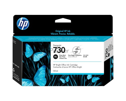 Картридж HP 730 черный фото для HP DesignJet T1700, 130 мл Картридж HP 730 черный фото для HP DesignJet T1700, 130 мл