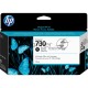 Картридж HP 730 черный фото для HP DesignJet T1700, 130 мл