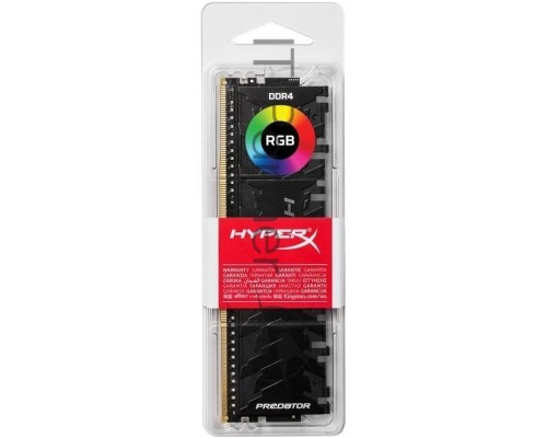 Модуль памяти Kingston DIMM DDR4 8Gb 3200MHz PREDATOR RGB CL16 XMP [HX432C16PB3A/8]