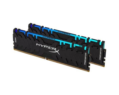 Модуль памяти Kingston DIMM DDR4 16Gb KIT (8GbX2) 4000MHz PREDATOR RGB CL19 XMP [HX440C19PB3AK2/16]