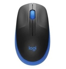 Мышь Logitech M190, оптическая, беспроводная, USB, темно-серый и синий [910-005925]