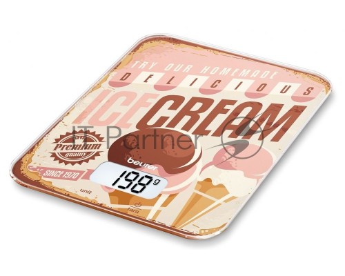 Кухонные весы Beurer KS19 Ice Cream макс.вес:5кг рисунок