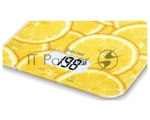 Кухонные весы Beurer KS19 lemon макс.вес:5кг рисунок
