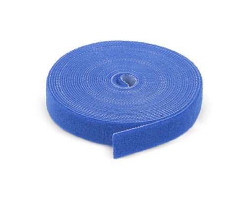 [Cabeus Стяжки, крепежные материалы, маркеры] Cabeus ROL-5x16-BL Лента (липучка) в рулоне, ширина 16 мм, длина 5 м, синяя КОД 9377c