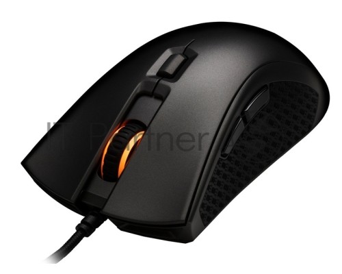  Игровая мышь HyperX Pulsefire Pro (6 кнопок, 16000 dpi, USB, RGB подсветка, HX-MC003B)