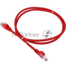 Патч-корд LANMASTER LSZH UTP кат.5e, 10 м, красный