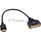 Переходник Kramer ADC-DF/HM DVI розетка на HDMI вилка