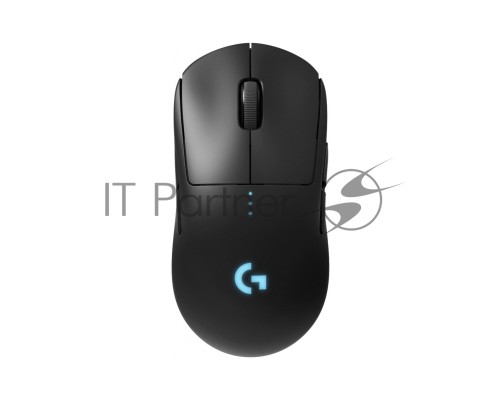 Мышь беспроводная/проводная Logitech G PRO черный, 25600 dpi, радиоканал, USB, кнопки - 7