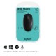 Мышь проводная Logitech B110 Silent черный, 1000 dpi, USB, кнопки - 3