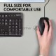 Мышь проводная Logitech B110 Silent черный, 1000 dpi, USB, кнопки - 3