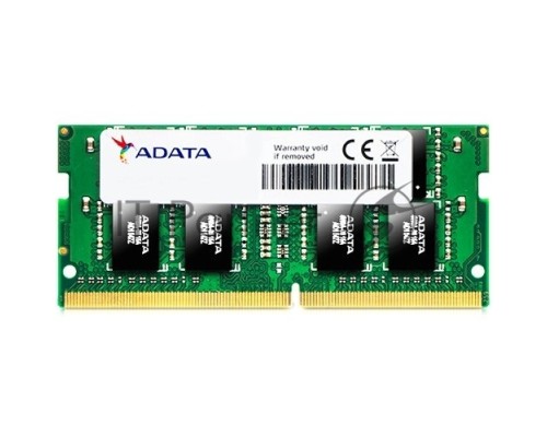 Модуль памяти ADATA SO-DIMM DDR4 4GB 2400 AD4S2400J4G17-S Non-ECC, CL17, 1.2V, 512x16, RTL