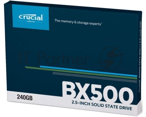 Накопитель SSD Crucial 240Gb SATA III CT240BX500SSD1 BX500 2.5