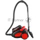 Пылесос Centek CT-2520 черный/красный, 400/2200 Вт, уборка сухая, пылесборник циклонный фильтр, 2 л