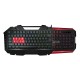 Клавиатура A4Tech B3590R черный/красный USB Multimedia Gamer LED