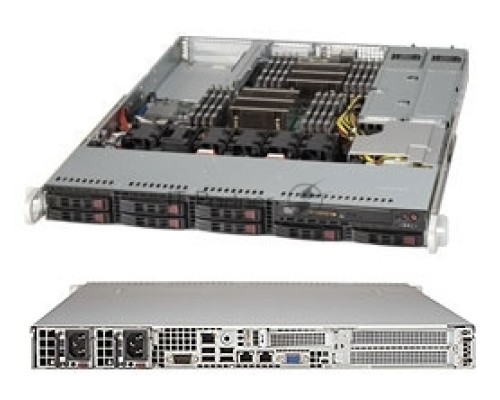 Корпус SuperMicro CSE-113AC2-R706WB2 8x2.5