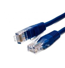 Filum FL-U5-C-2M-BL Кабель патч-корд, U/UTP 5e cat. 2м, 26AWG(7x0.16 мм), чистая медь, PVC, синий (872996)