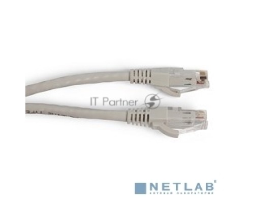 [Патч-корд] Hyperline PC-LPM-UTP-RJ45-RJ45-C6a-10M-LSZH-GY Патч-корд U/UTP, Cat.6a 10G, LSZH, 10 м, серый