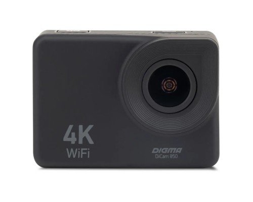 [Цифровая видеокамера] Экшн-камера Digma DiCam 850 черный