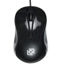 Мышь проводная Oklick 385M черный, 1000 dpi, USB, кнопки - 3