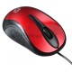 Мышь проводная Oklick 385M черный/красный, 1000 dpi, USB, кнопки - 3