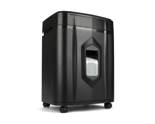 [Гелеос уничтожители] ГЕЛЕОС Уничтожитель документов  АП20-5,   DIN P-5 (5 ур-нь секр.), фрагмент 1,9х12мм,   АВТОПОДАЧА 131 лист  (70г/м2), пл.карты/скрепки/скобы, 20 литра    