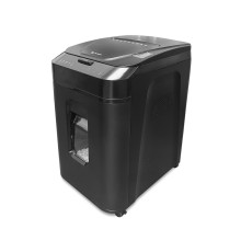 ГЕЛЕОС Уничтожитель документов  АП40-4,   DIN P-4 (4 ур-нь секр.), фрагмент 3,9х12мм,   АВТОПОДАЧА 170 лист  (70г/м2), пл.карты/скрепки/скобы, 37 литров    