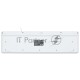 Клавиатура Oklick 500M белый USB slim Multimedia