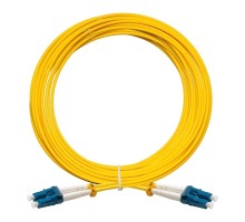 Exegate EX295149RUS Патч-корд волоконно-оптический FC-D-9-LC-LC-10M-LSZH (Шнур ВО SM 9/125 (OS2/G.652.D), LC/UPC-LC/UPC, Duplex, LSZH, 10м)