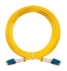 Exegate EX295149RUS Патч-корд волоконно-оптический FC-D-9-LC-LC-10M-LSZH (Шнур ВО SM 9/125 (OS2/G.652.D), LC/UPC-LC/UPC, Duplex, LSZH, 10м)