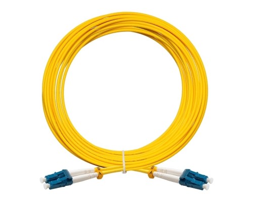 [Коммутационный шнур] Exegate EX295149RUS Патч-корд волоконно-оптический FC-D-9-LC-LC-10M-LSZH (Шнур ВО SM 9/125 (OS2/G.652.D), LC/UPC-LC/UPC, Duplex, LSZH, 10м)