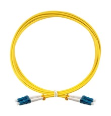 Exegate EX295125RUS Патч-корд волоконно-оптический FC-D-9-LC-LC-1M-LSZH (Шнур ВО SM 9/125 (OS2/G.652.D), LC/UPC-LC/UPC, Duplex, LSZH, 1м)